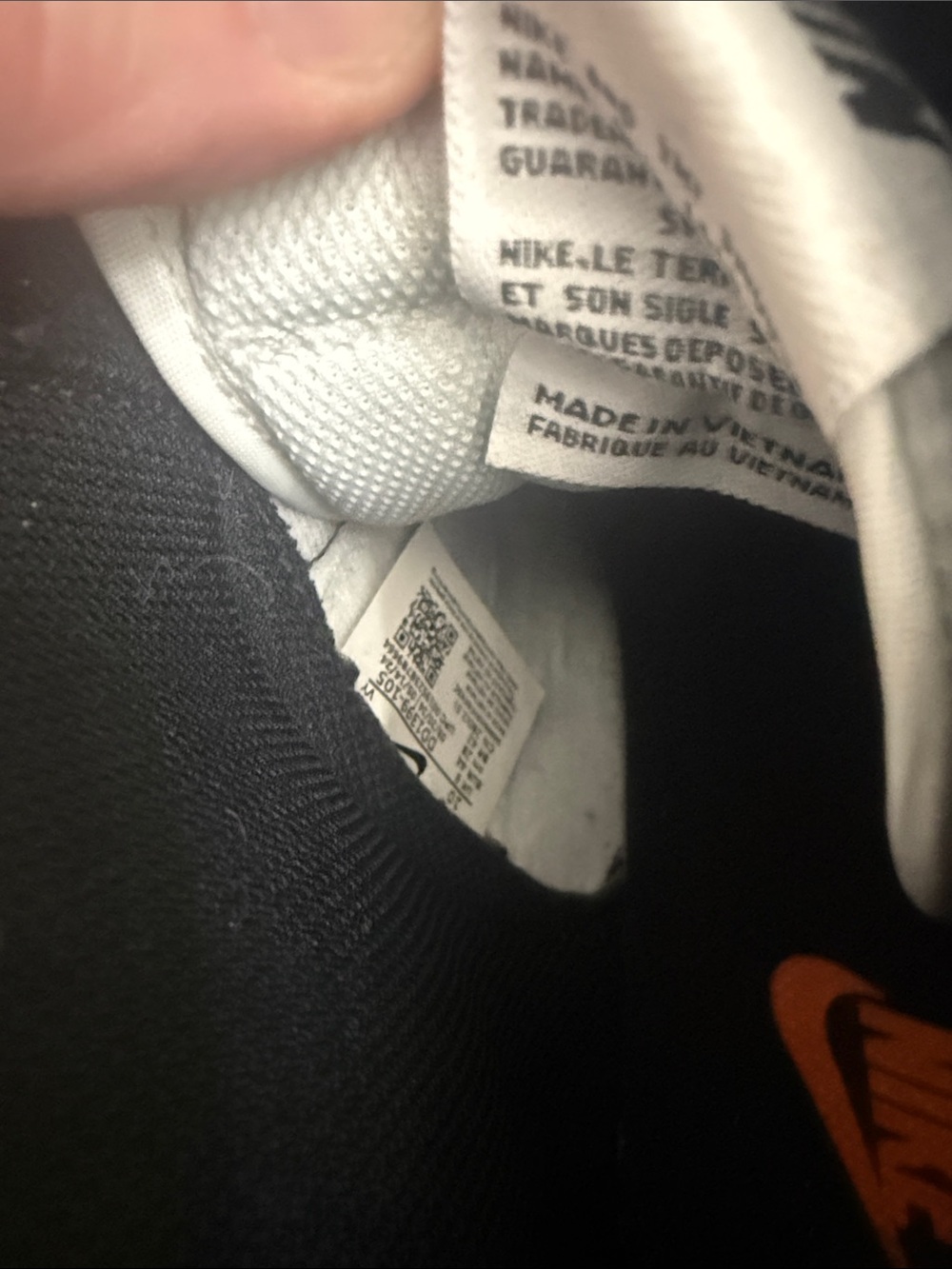 Nike Black and White High-Top Sneakers - Picture 14 of 14